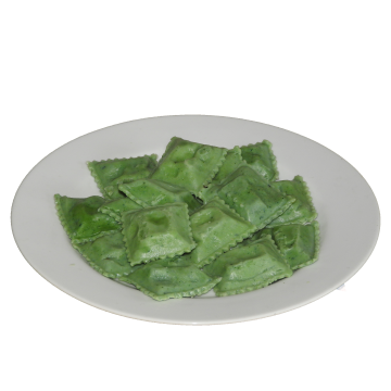 Massa de Espinafre com  Recheio Costela