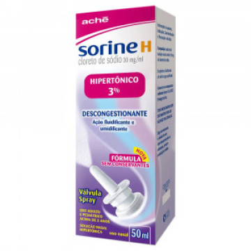 Sorine H 3% Solução Nasal Spray 30mg/mL 50mL