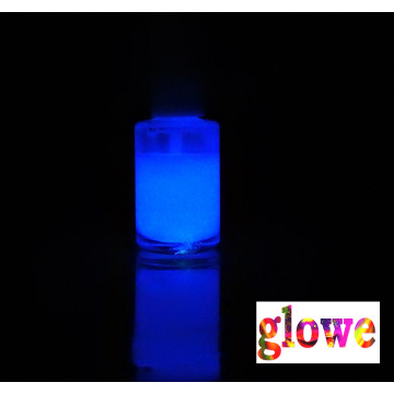 Esmalte cor Roxo Bruxa fosforescente Glowe