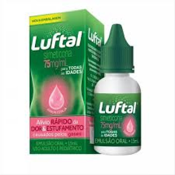 Luftal Gotas Sabor Cereja 75mg/mL 15mL