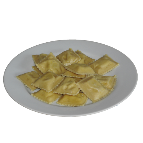 Massa de Mandioquinha com  Recheio Carne Seca