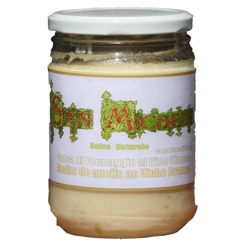 Molho queijo com Vinho Branco