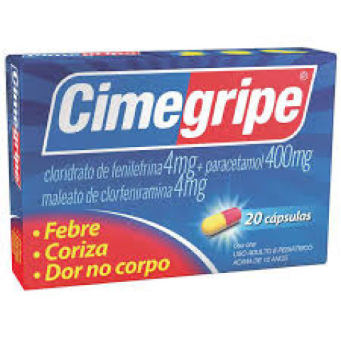Cimegripe c/ 20 Cápsulas