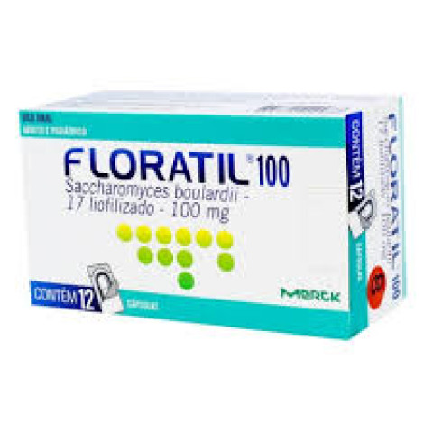 Floratil 100mg c/ 12 Cápsulas